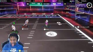 FlightReacts Plays Madden 24 SUPERSTAR 3v3 SHOWDOWN Online Crossplay For The FIRST Time