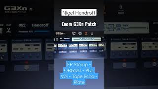 Nigel Hendroff - Hillsong Worship - Zoom G3Xn Patch - Guitar Processor - Squier Bullet Telecaster