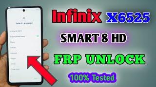 Infinix X6525 Frp Unlock  Infinix Smart 8 Hd Frp Unlock tool