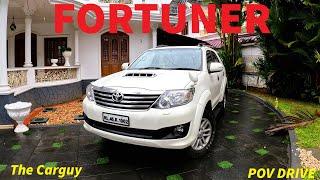 Toyota Fortuner 4x4 POV Driving  2013 Model  Kerala  3.0 L D4D  4K  The Carguy  ASMR  #51 