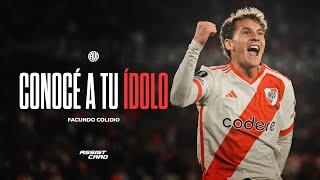 Facundo Colidio mano a mano con los hinchas ️