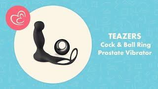 Teazers Cock & Ball Ring Prostate Vibrator Review  EasyToys