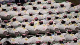 Toyosu fish market holds first tuna auction of 2022