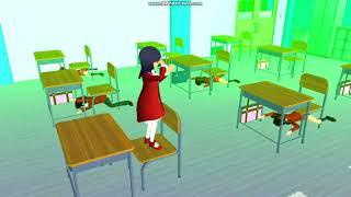 ละครสั้นเรื่อง ฉันแอบตดในห้องเรียน#sakuraschoolsimulator