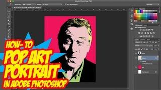 Pop Art Portrait in Photoshop 15 mins or less