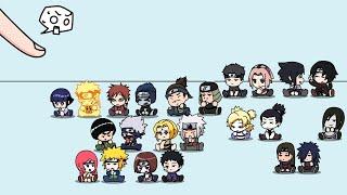 Naruto Characters vs Finger  Full