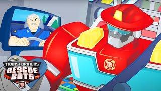 Transformers Rescue Bots  Heatwave auf dem Weg  Kinderfilm  Cartoons Für Kinder