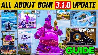 Exploring BGMI NEW 3.1.0 UPDATE  BGMI 3.1.0 UPDATE Details  ALL ABOUT BGMI 3.1.0 VERSION UPDATE