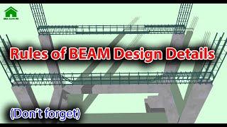 5 Important Rules of Beam Design Details  RCC Beam  Green House Construction