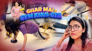 PAPA KI NEW GYM ACCESSORIES    Fatima Ka Live Concert   Kisi Sy Exercise Nae Hue 