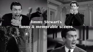 Jimmy Stewart funny & memorable scenes