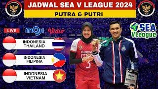 Jadwal Sea V League 2024  Tim Peserta Sea V League 2024  Jadwal Timnas Voli Indonesia