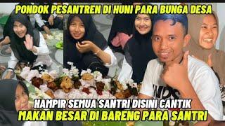 TAK BISA MENOLAKSAAT SANTRI CANTIK NGAJAK MAKAN NASI LIWET PAKAI DAUN  NURUL IHSAN