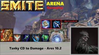 From Tanky CD to Damage - Ares 10.2 SMITE  - Arena