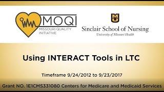 MOQI - Using INTERACT Tools in LTC