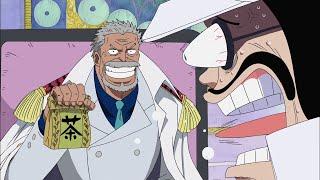 Sengoku gets mad at Garp   One Piece Funny Moments #5