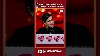 India Todays AI Anchor In Conversation With PM Modi  India Today Conclave At 2023