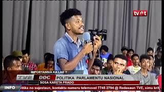 Akademiku UNPAZ vs Avelino Coelho Politika Parlamentu Nasional sosa kareta Prado