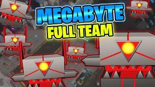 CYBER EVENT CRUSHED FULL TEAM OF MEGABYTE PETS... Giant Simulator