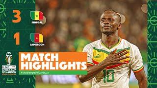 HIGHLIGHTS  Senegal  Cameroon #TotalEnergiesAFCON2023 - MD2 Group C