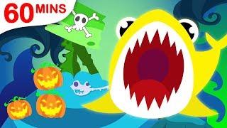 Baby Shark Family Compilation Origami Crab & Colours by Little Angel Nursery Rhymes & Kids Music