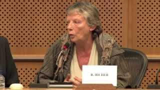 Rosen Hicher survivante de la prostitution au Parlement européen 1102013
