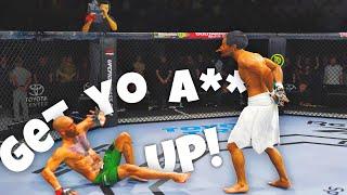 The Professor EMBARRASSES 2 Trash Talkers And Makes Them RAGE QUIT  UFC 4