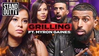 BATTLE OF THE SEXES  Grilling with Myron Gaines