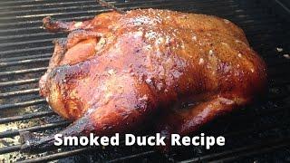 Smoked Duck Recipe  How To Smoke A Whole Duck Malcom Reed HowToBBQRight