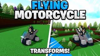 *NEW* FLYING MOTORCYCLE  Build a Boat for Treasure