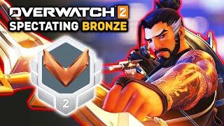 SPECTATING THE BEST BRONZE PLAYER OVERWATCH 2 Bronze 2 - OverAnalyzed