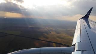 Landing in Kiev Ukraine Boryspil International Airport