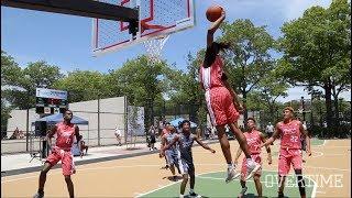 EPIC DUNKS in Extreme Heat at New Yorks Hoops in the Sun