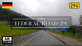 Drive in Germany - Road B294 x10 speed