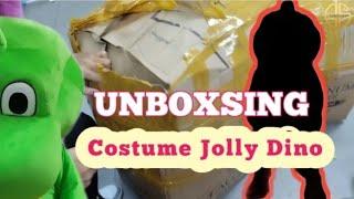 Unboxing Costume Karakter Jolly Dino