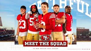 1st & 10 Breaking Down the 49ers Initial 2024 53-Man Roster