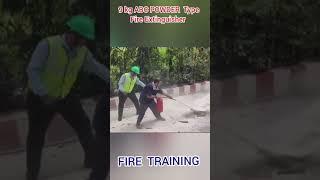 9 kg ABC Powder Fire Extinguisher Practical Fire training Practical