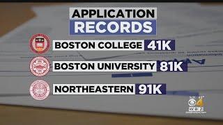 BC BU And Northeastern Receiving Record Number Of College Applications