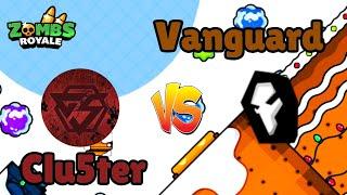 Vanguard VS Clu5ter  Private Lobby CLAN SCRIM \ Zombsroyale.io