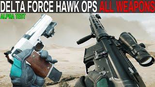 Delta Force Hawk Ops - All Weapons Showcase