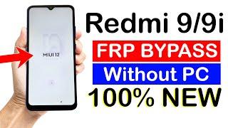 Redmi 99i FRP UNLOCK without pc  MIUI 12 {100% Working}