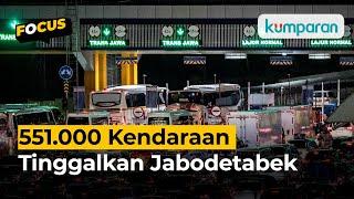 Sudah 551 Ribu Kendaraan Tinggalkan Jabotabek di Musim Mudik 2024