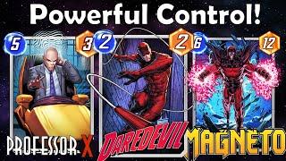 Daredevil is Insane in Control Decks with Magneto & Professor X  Marvel Snap Pool 3