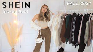 HUGE FALL SHEIN TRY ON HAUL  Casual fall outfits w *discount code*