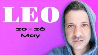 LEO Tarot ️ WOW First You Will Feel Sad & THEN OMG 20 - 26 May Leo Tarot Reading