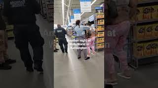 Woman high in Wal-Mart Say No To Drugs Kensington.