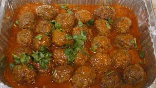 Delicious Meat Ball Recipe  Restaurant Style Kofta Curry.