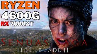 HELLBLADE 2 TÁ LINDO Primeira 30 min no Ryzen 5 4600G + RX 7600XT