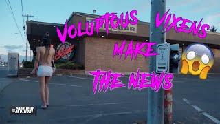 Voluptuous Vixens went so hard they made the Local News Aurora Ave. Seattle Washington.