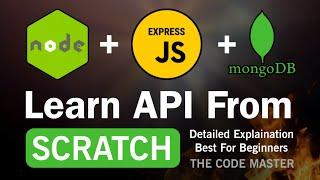 NODE JS Tutorial For Beginners  How To Create API In Node Js  Node JS  Express JS Mongo DB API
